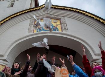 В праздник Благовещения волонтеры Добровольческого движения «Даниловцы» отмечают два Дня Рождения (видео)