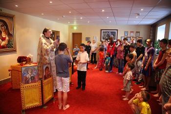 Руководитель Центра совершил Божественную литургию в детском доме «Пансион семейного воспитания №2» г. Одинцово