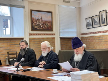 Заседание Комиссии по церковному просвещению и диаконии Межсоборного присутствия Русской Православной Церкви