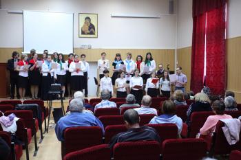 Молодежный хор: Концерт, посвященный Дню Победы в Больнице святителя Алексия