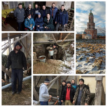 Добровольческое объединение молодежи «РеставросЪ»: рабочая поездка в Казанский женский монастырь