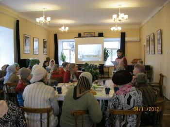 «Даниловцы»: «Встреча поколений» для пожилых прихожан Данилова монастыря