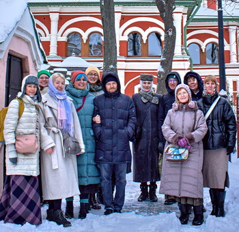 Молодёжный хор: Божественная литургия в Донском монастыре