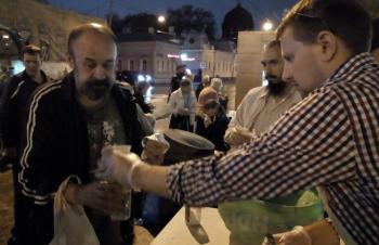 Группа милосердия Дружины князя Даниила: Помощь бездомным