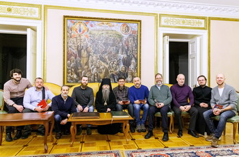 Студенты Московской духовной академии посетили Данилов монастырь и Патриарший центр духовного развития детей и молодёжи