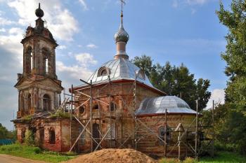 «РеставросЪ»: Помощь бедному храму в селе Протасьево Ярославской области