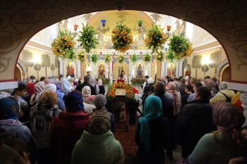 Пасхальная литургия в ФНКЦ ДГОИ имени Димы Рогачёва