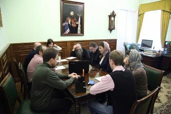 Заседание Совета Центра в Даниловом монастрые