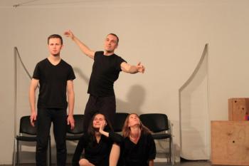 Первое выступление творческой лаборатории театра «Playback»