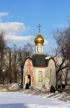 Миссионерская акция у часовни Даниила Московского