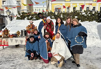 Подростковый клуб «99 овец»: участие в приходском празднике на Сырной седмице 